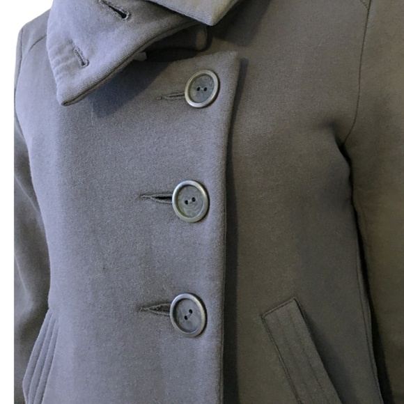 ARITZIA Community Asymmetrical Button Down Buckled Moto Bomber Jacket Mauve - Picture 10 of 16